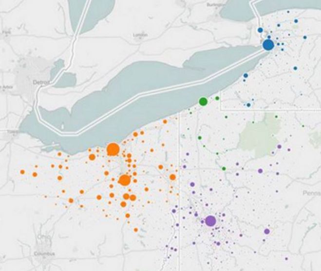 Truck Density Map